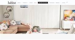 Desktop Screenshot of habitatblinds.com